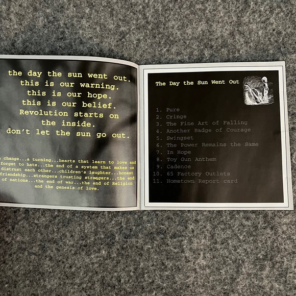 BOYSETSFIRE 1997 The Day The Sun Went Out CD Initial Records Boy Sets Fire - Picture 3 of 5